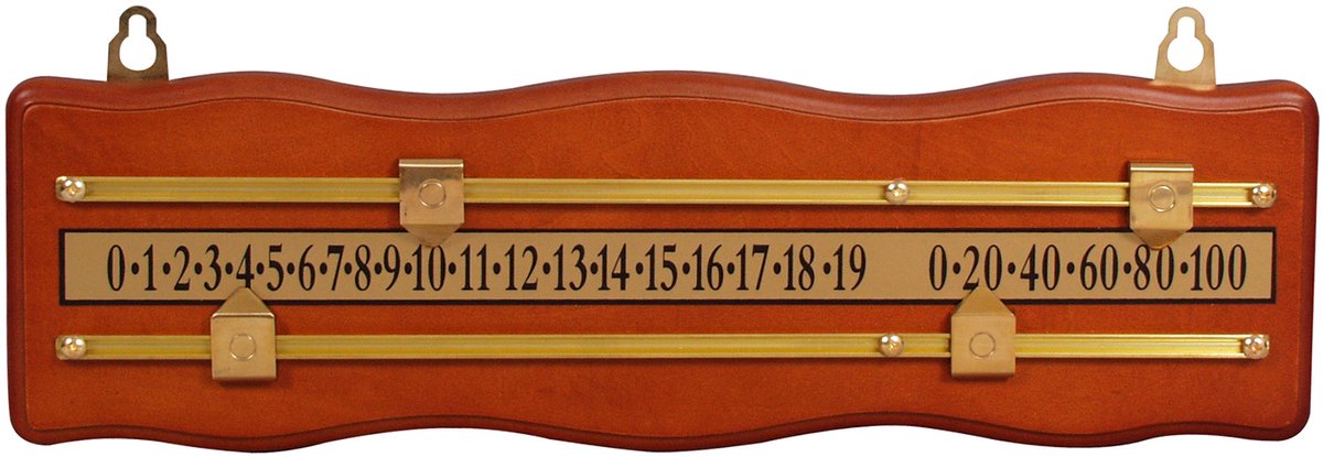 Scorebord Snooker 2 personen