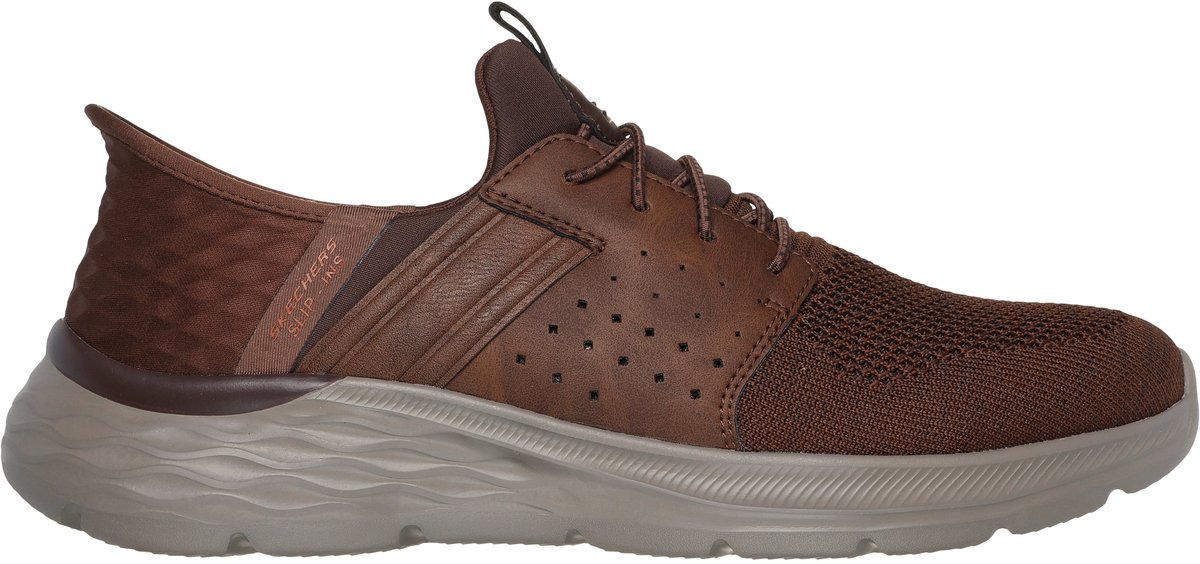 SKECHERS Garner Newick Multicolor Heren Sneakers Maat 41,5 - Stijlvolle Mode met Comfortabel Design