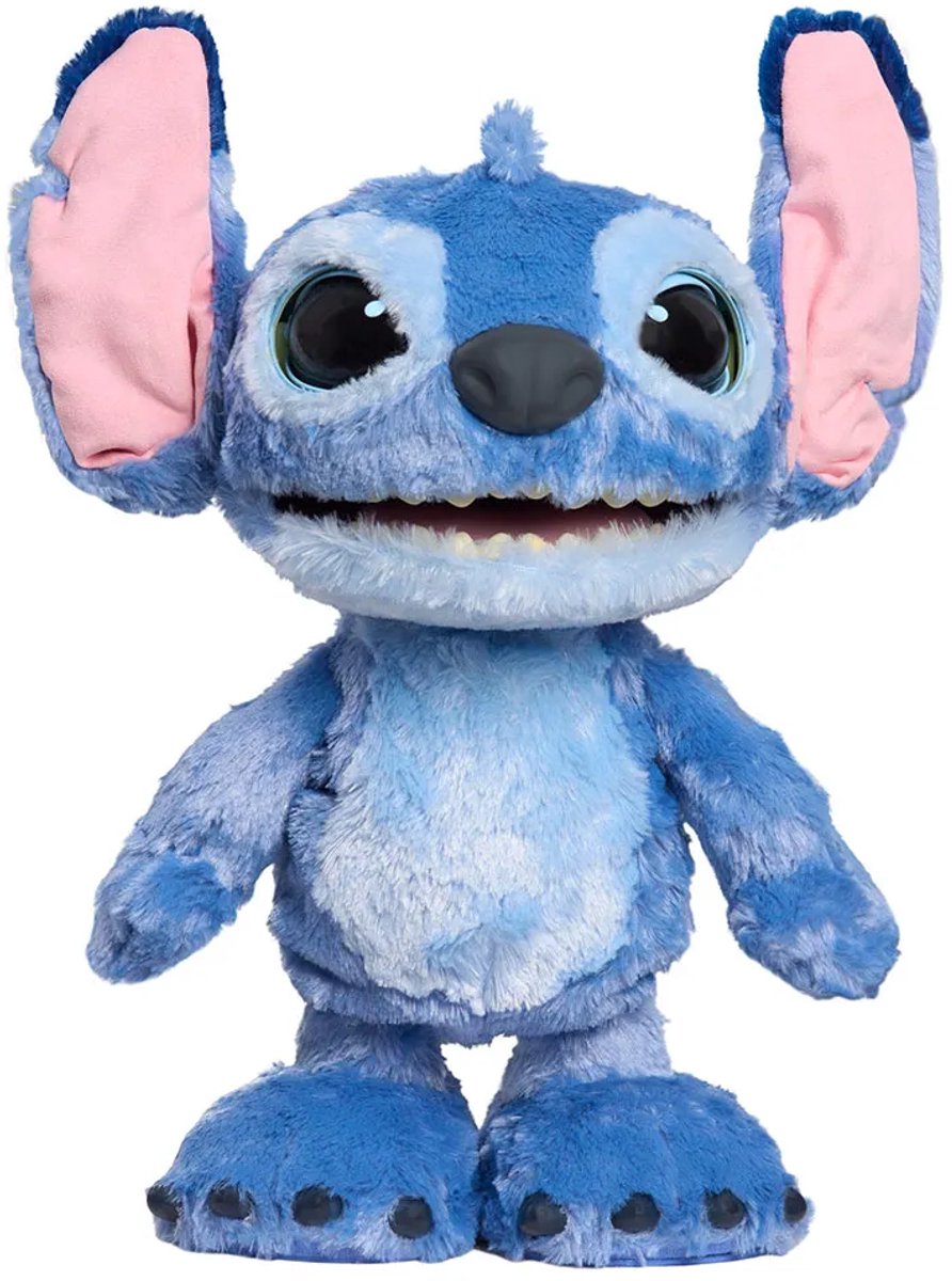 Disney Stitch - Ultimate Stitch - Interactieve pluchen knuffel - Brabbelt zijn Stitch taal, danst, zingt en beweegt — afbeelding 16