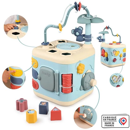 Smoby - Little Smoby - Activités Cube - Multicolore