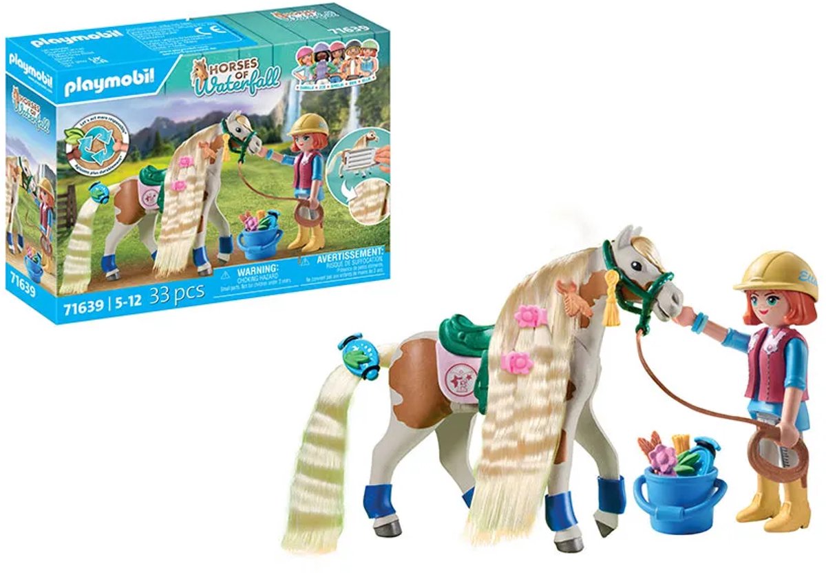 PLAYMOBIL Horses of Waterfall Ellie met paard - 71639 — afbeelding 13