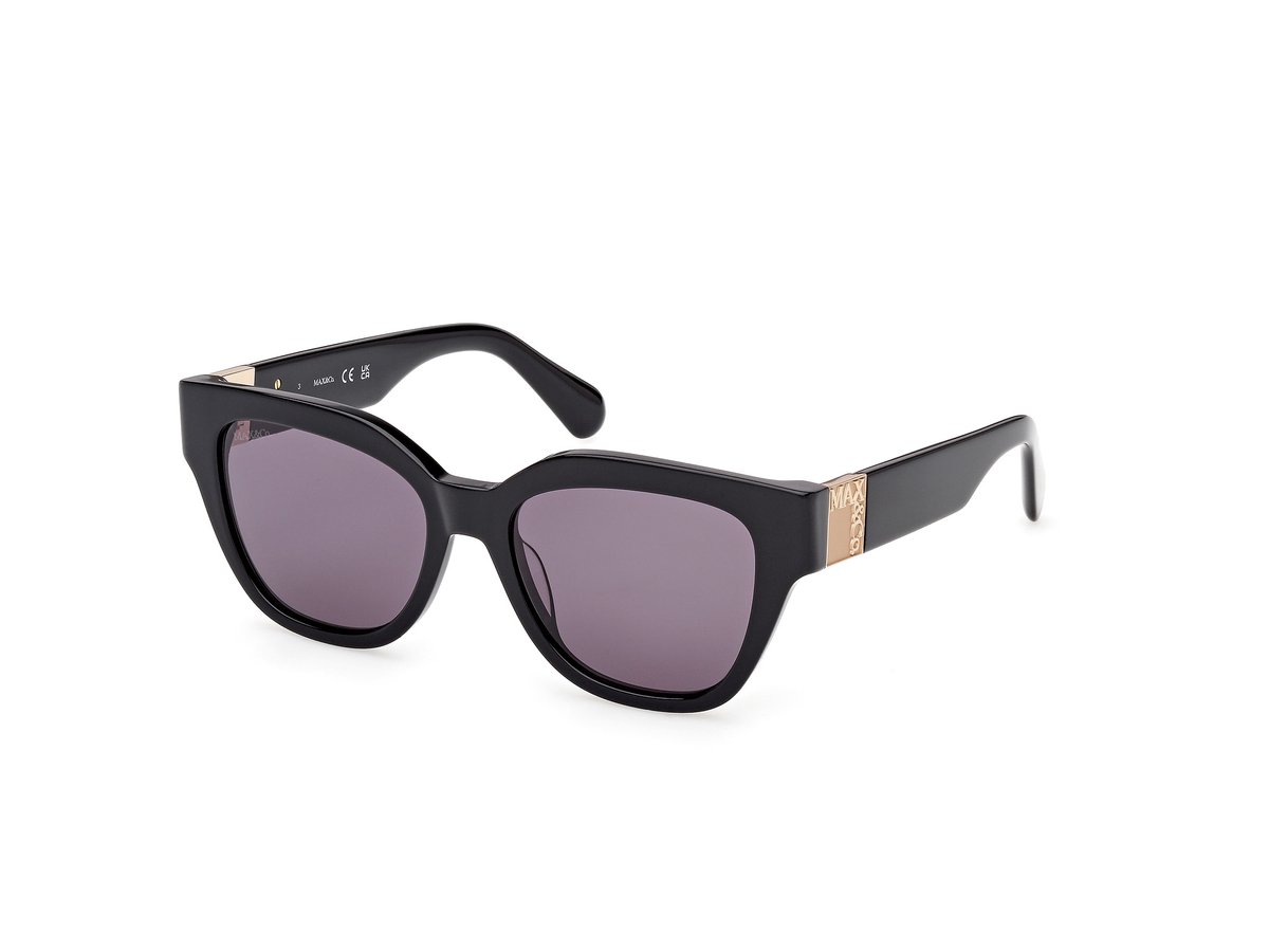 Max &co MO0138 Shiny black 52/17/140 WOMAN Zonnebrillen