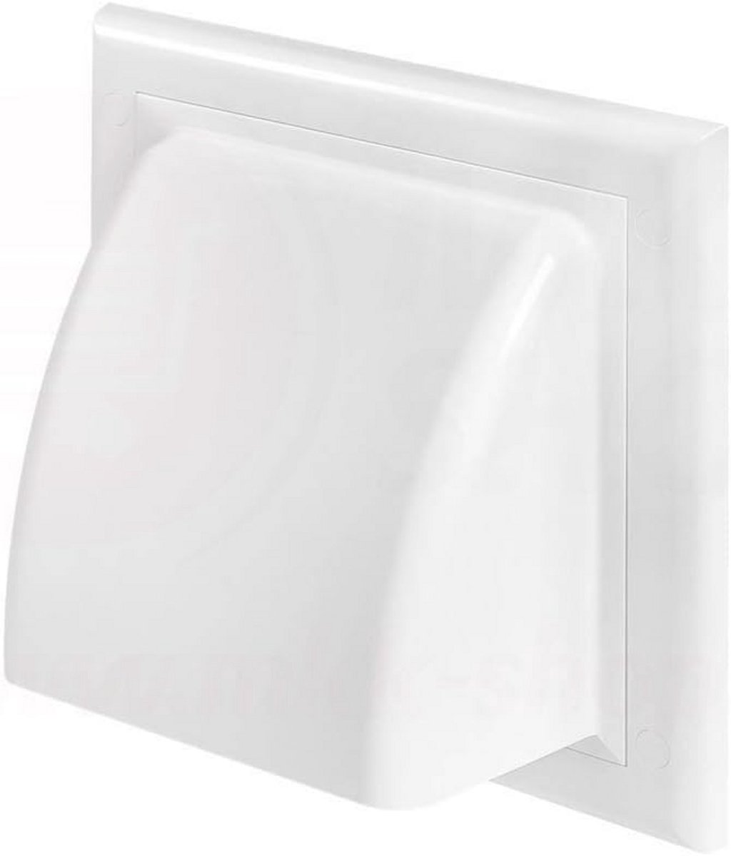 Weerbestendig Ventilatierooster Ø 150 mm - Insectenbescherming en Terugslagklep voor Keuken en Wandmontage