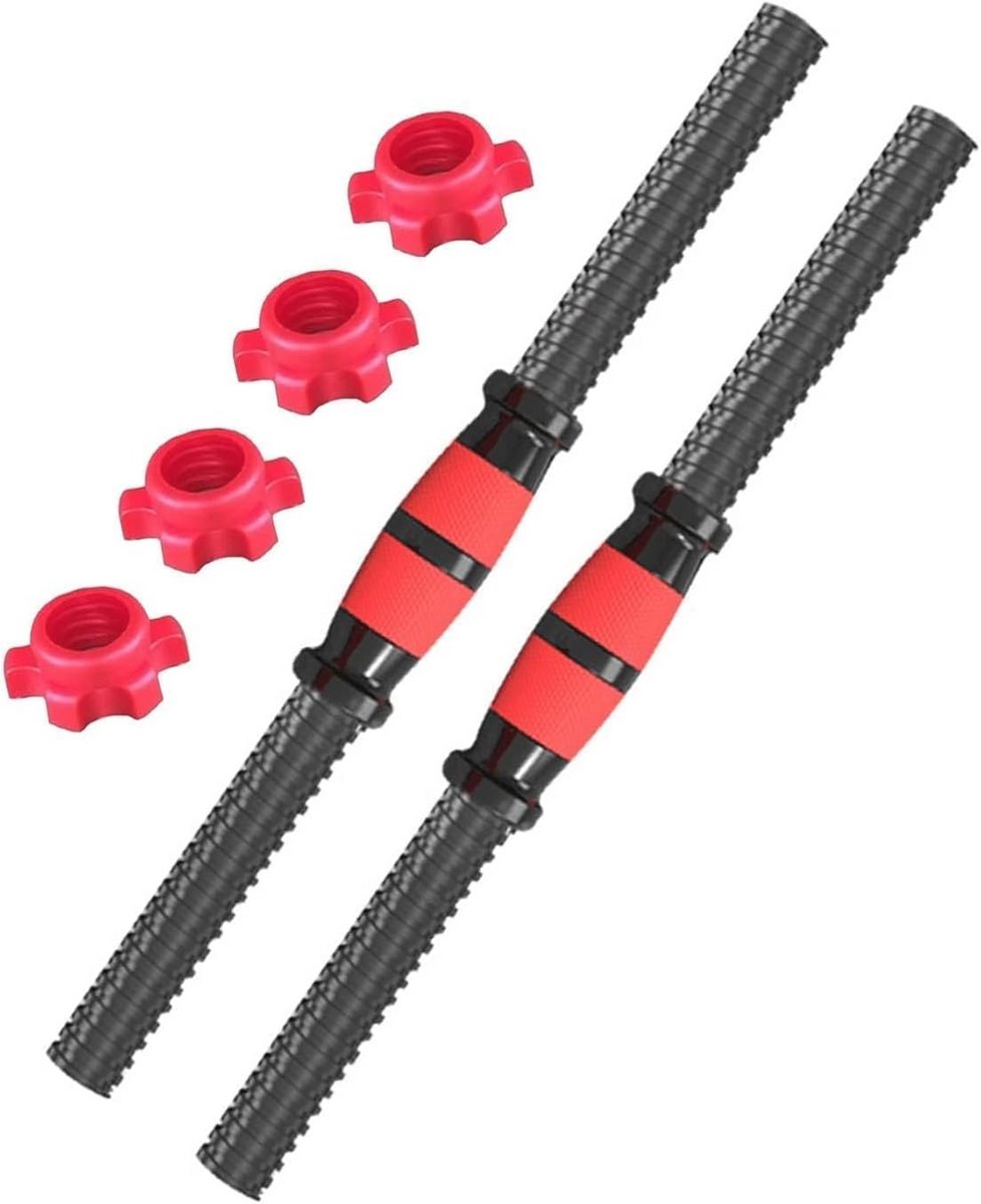 Verstelbare Halters Set - 2 Stuks Stalen Gewichtheffen Accessoires voor Thuis Gym
