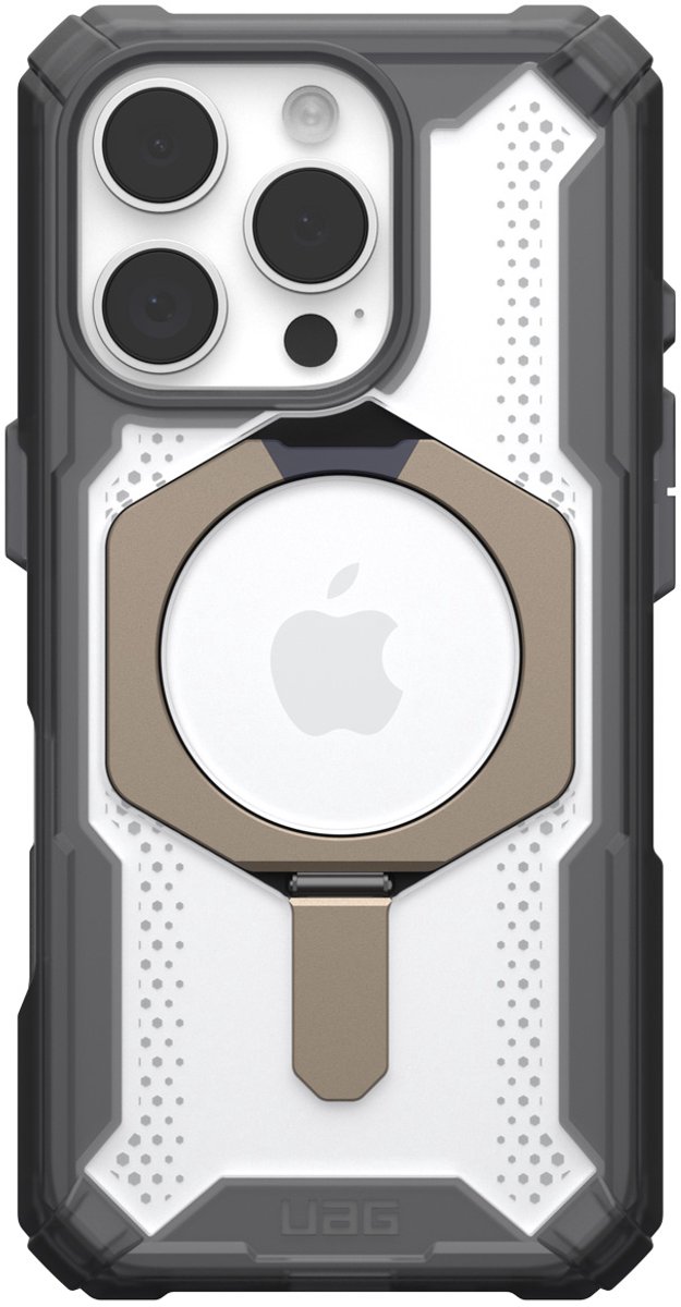 UAG - Plasma XTE Mag geschikt voor iPhone 16 Pro Hoesje - ash/titanium