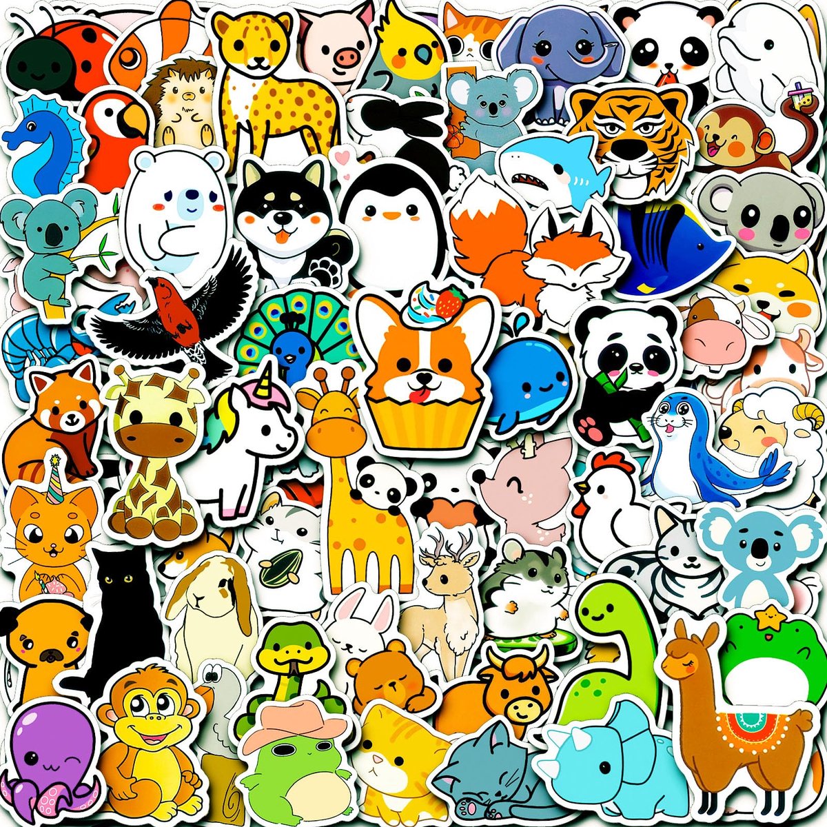 IMPERATORIS® Stickers Kinderen voor Jongens en Meisjes en Computer, Laptop, Telefoon, Kalenders - 100 Stuks