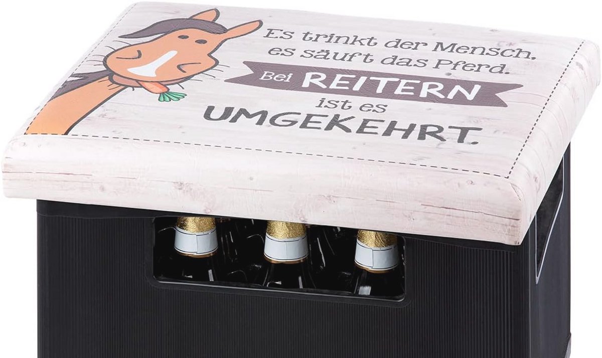 Kunststof Zitkussen voor Bier- en Kratten - Perfect voor Feestjes en Barbecue