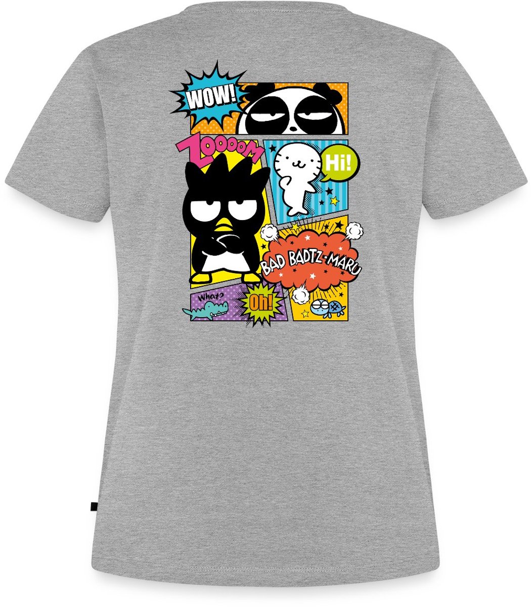 Bad Badtz-Maru Met Vrienden In Comicstijl Premium T Shirt Dames