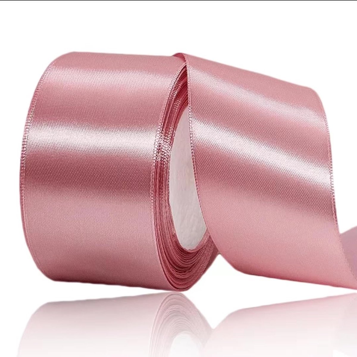 IMPERATORIS® Satijn Linten Set Voor Knutselen, Cadeaus, Decoratie - Cadeaulint - roze