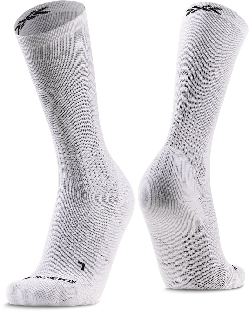 X-Socks Core Sport Crew Sokken Arctic /Opal 42-44 Poolwit/opaalzwart