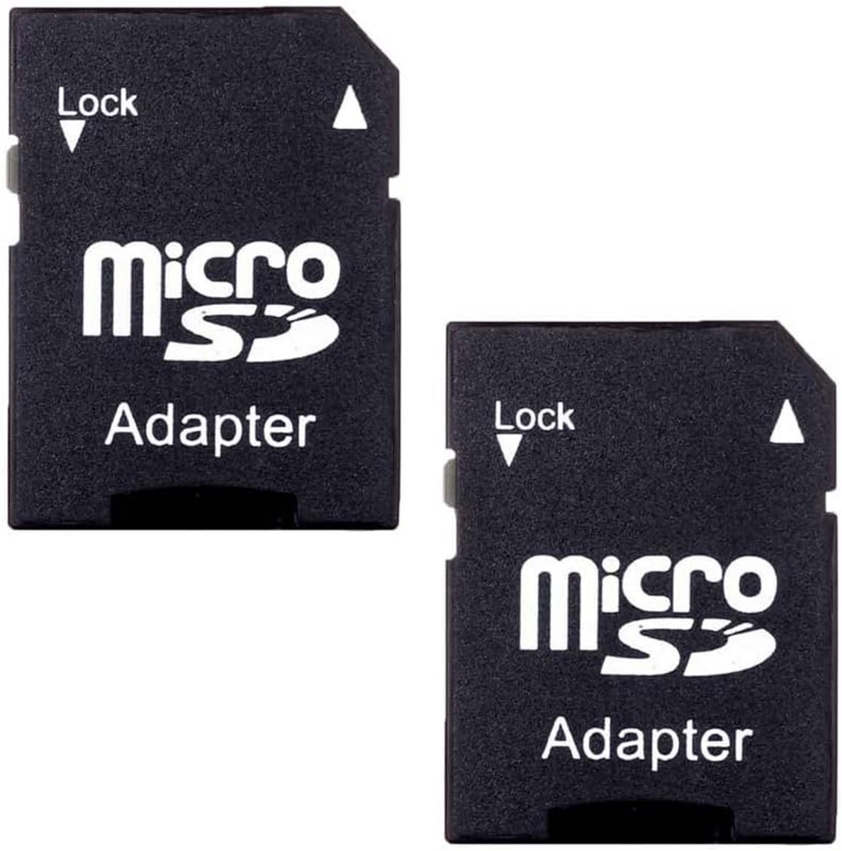 Micro SD Kaart Adapters - 2 Stuks - Geheugenkaart Adapter voor Tablet en Mobiele Apparaten