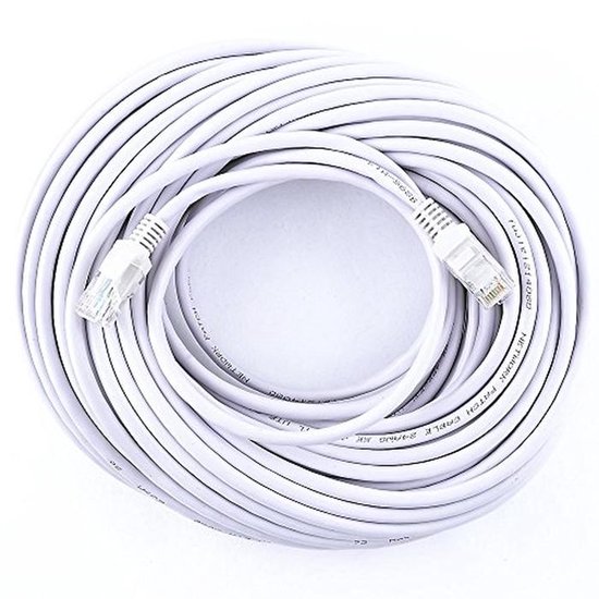 20 meter Cat 5E RJ45 LAN-kabel voor netwerkverbindingen | bol