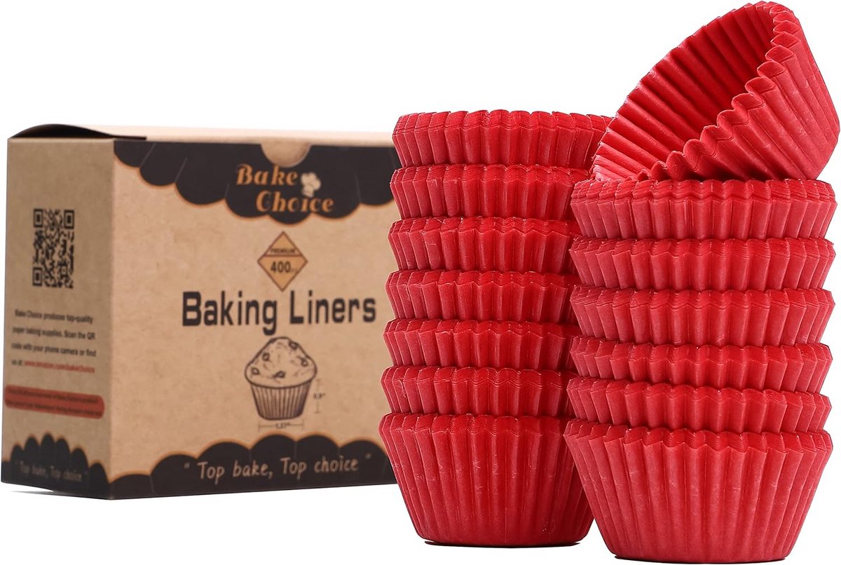 Mini Cupcake Vormpjes voor Bakken in Roze