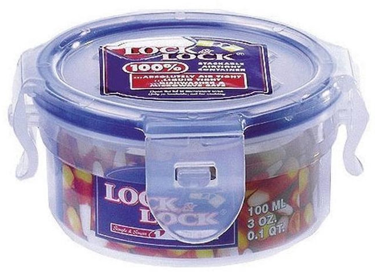 Voedselcontainers Ronde 100ml - Set van 6
