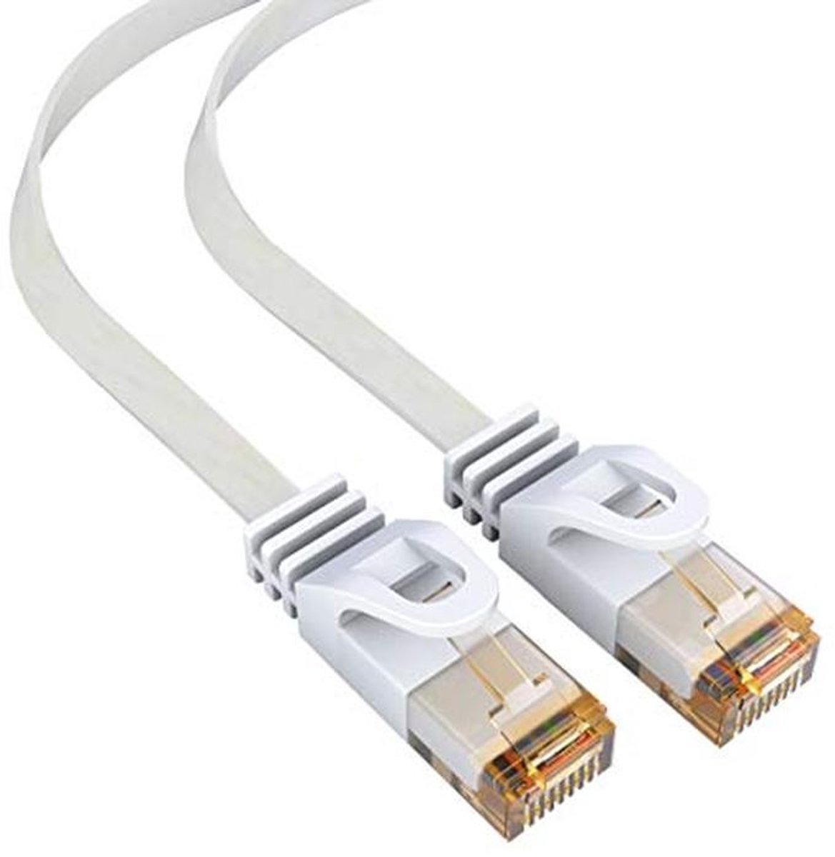 CAT 6 Ethernet Kabel 1m - Platte Netwerkkabel voor Hoge Snelheden