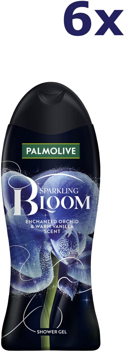 6x Palmolive Douchegel – Sparkling Bloom Orchid & Warm Vanilla 500 ml