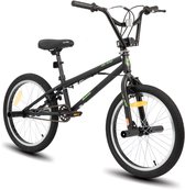 Hiland 20 Inch Freestyle BMX Fiets - Voor Kinderen & Jeugd - 360 Graden Gyro Systeem - Inclusief 4 Pegs (Voetsteunen) - Meerdere Kleuren - Geschikt voor buitenactiviteiten in de lente