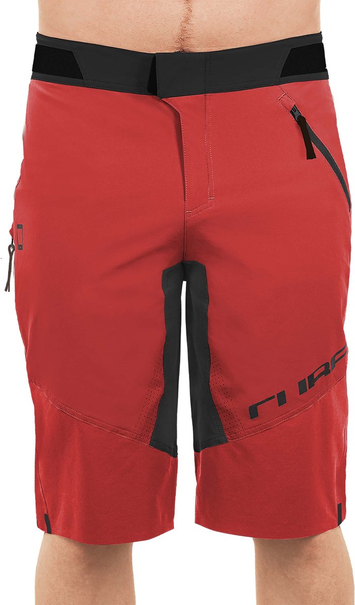 CUBE EDGE BAGGY SHORTS RED M