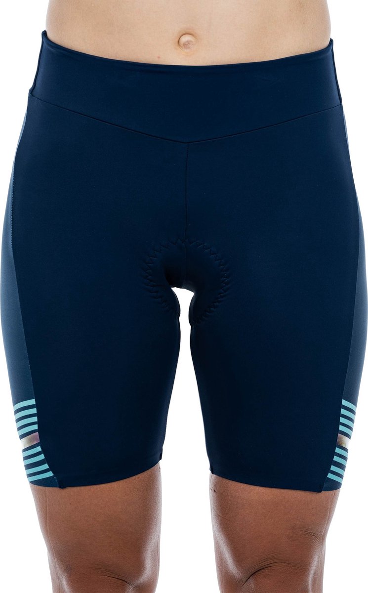 CUBE TEAMLINE WS CYCLE SHORTS BLUE/MINT XXL (44)