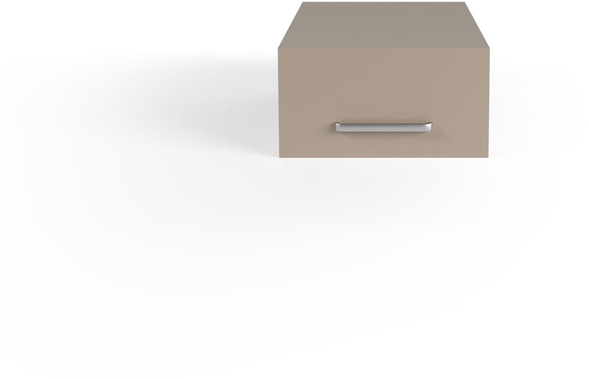 Wasophoogte® Opbergkast - Bovenkast zijkast - Module I - 700(D)*450(B)*240(H) mm - Taupe