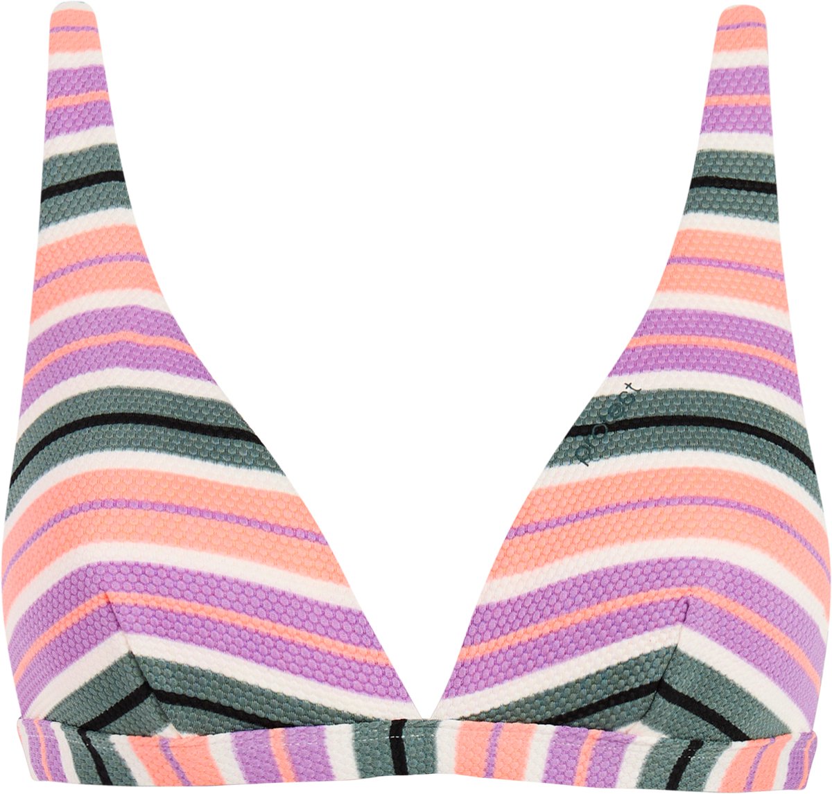 Protest MIXChub Bikini top Dames B&C-cup Uitneembare vulling Gespsluiting Normale pasvorm Paars