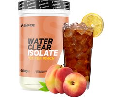 Empose Nutrition Clear Whey Isolate - Ice Tea Perzik - Eitwit poeder - Proteïne Ranja - Suiker- en Vetvrij - 600 g