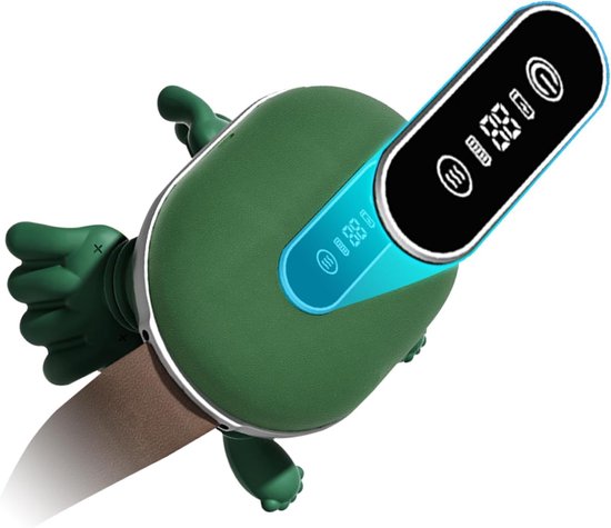 Draagbare nek- en rugmassager met vingers, hoofd, hand en - Draagbare - €48,00