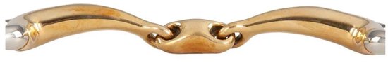 BR Mors bout à bout Soft Contact double brisure 16mm. 12.5 Or