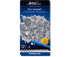 STAEDTLER Mars Lumograph crayon - 12 pièces
