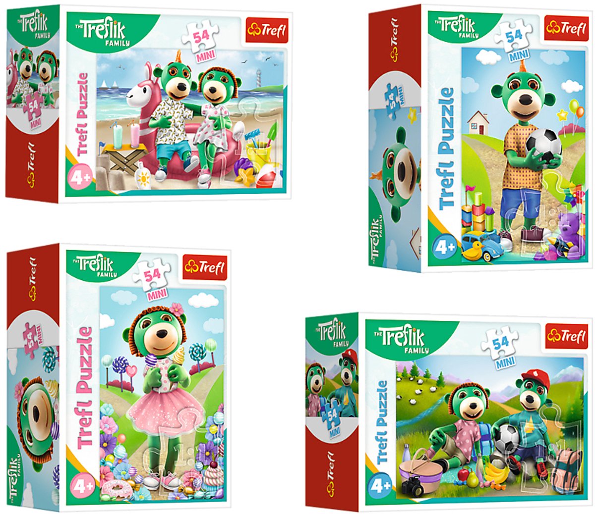 Trefl Mini Puzzel 54 Stukjes voor Kinderen 4+ - Trefliki