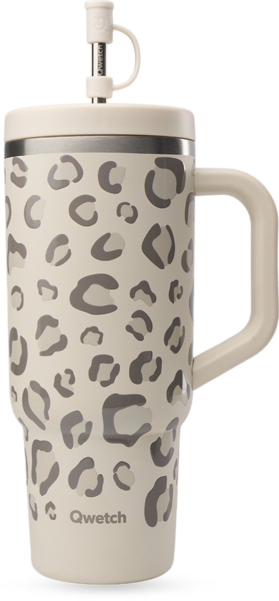 Qwetch - Isothermische Travel Cup - Wild Zand- 900ml