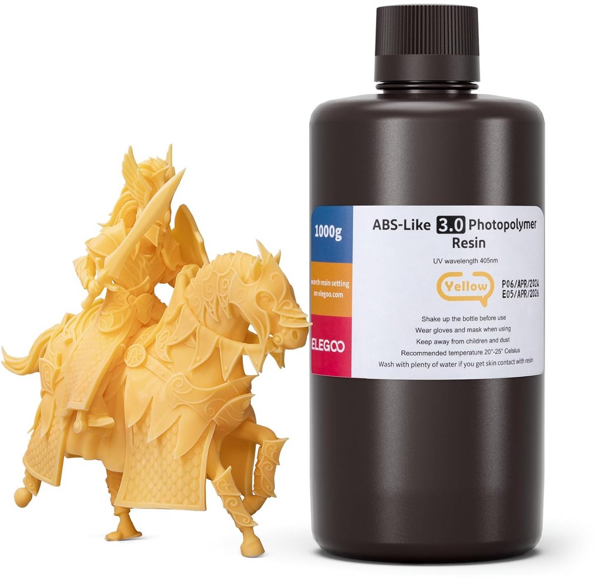 ABS-Like 3D Printer Resin 1000g - Transparant 405nm UV Harde 3D Printer Hars