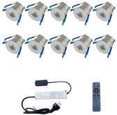 Wand Inbouwspot Ito 1Watt Led Wit kopen bij