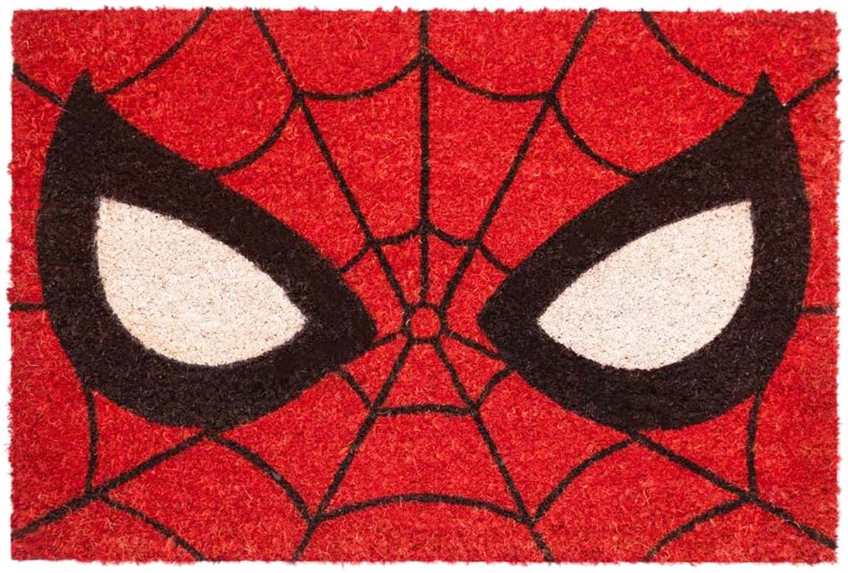 Grupo Erik Deurmat Spider-man 40 X 60 Cm Pvc/kokosvezel Rood