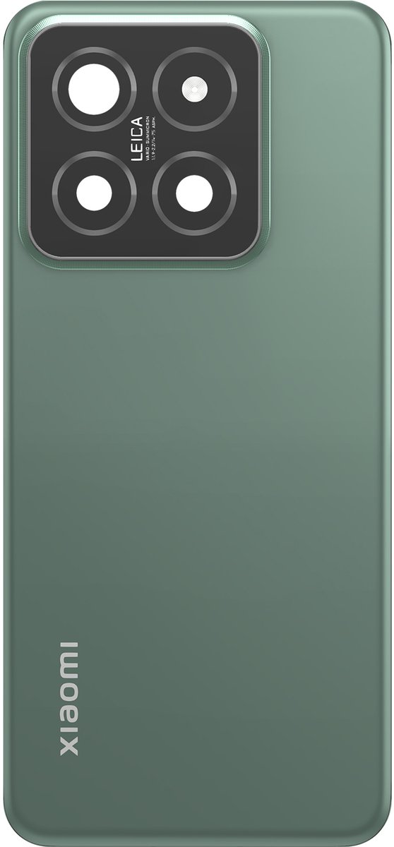 Xiaomi, Achterruit voor Xiaomi 14 Origineel Service Pack, Groen