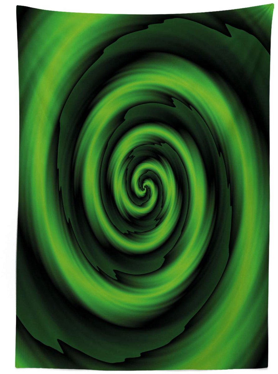 ABAKUHAUS Tafelkleed – Satijn 100% mix – 140x240 cm – Groen – Wasbaar
