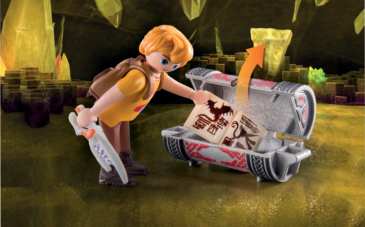 PLAYMOBIL Dragons: The Nine Realms - Thunder & Tom - 71081