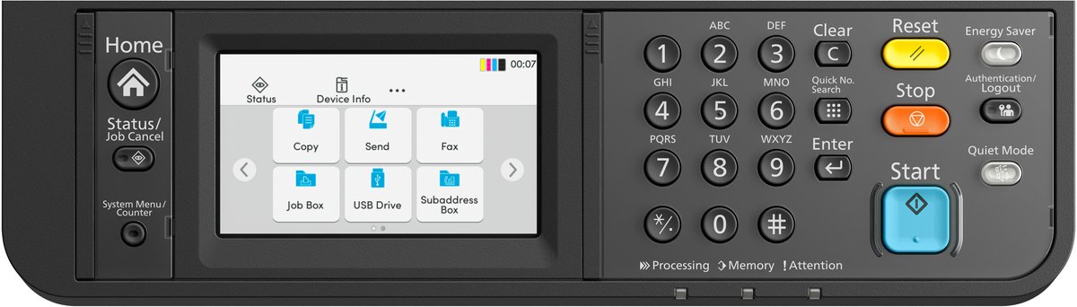 Multifunctional laser printer kyo ecosys ma2600cfx thumbnail 3