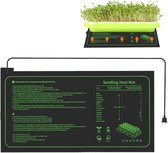 Plantenverwarmingsmat Met Thermostaat – 54x27 Cm, Waterdicht, Timer En Afstandsbediening, Voor Zaaigoed, Kieming En Terrarium