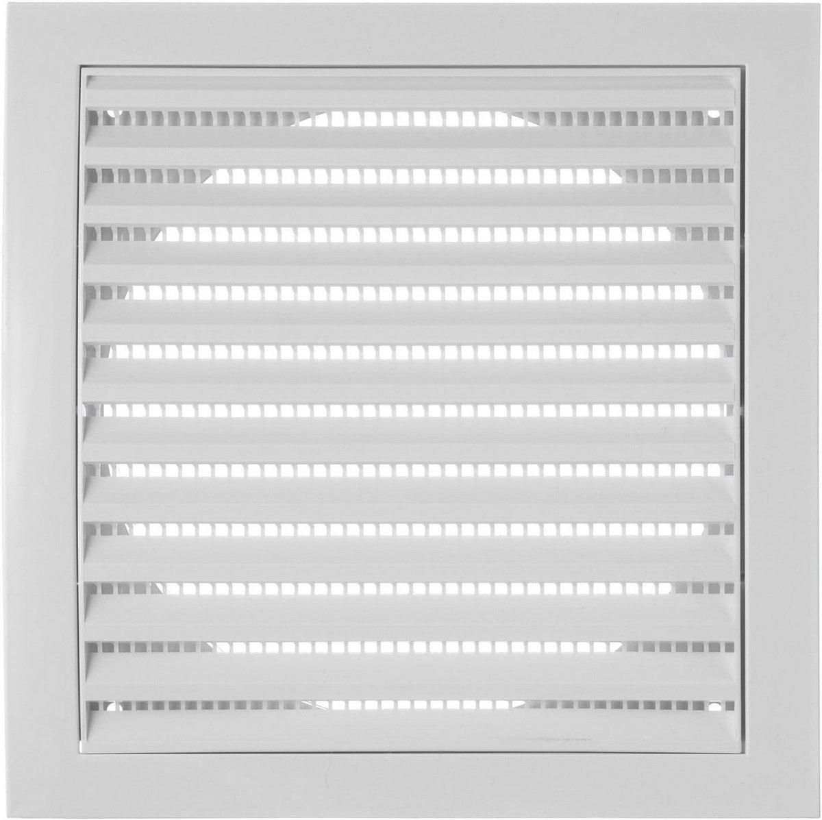 Ventilatierooster Ø 150 mm met Flens - Insectenbescherming en Afsluitrooster van Kunststof