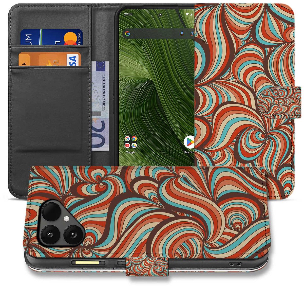Retro Fairphone 6 Book Case