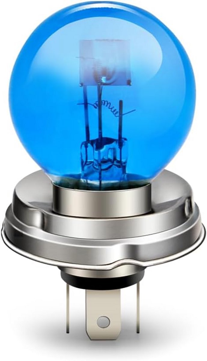 Krachtige 12V Motor Koplamp Halogeen P45T Wit Licht 6000K Hoog/Laag