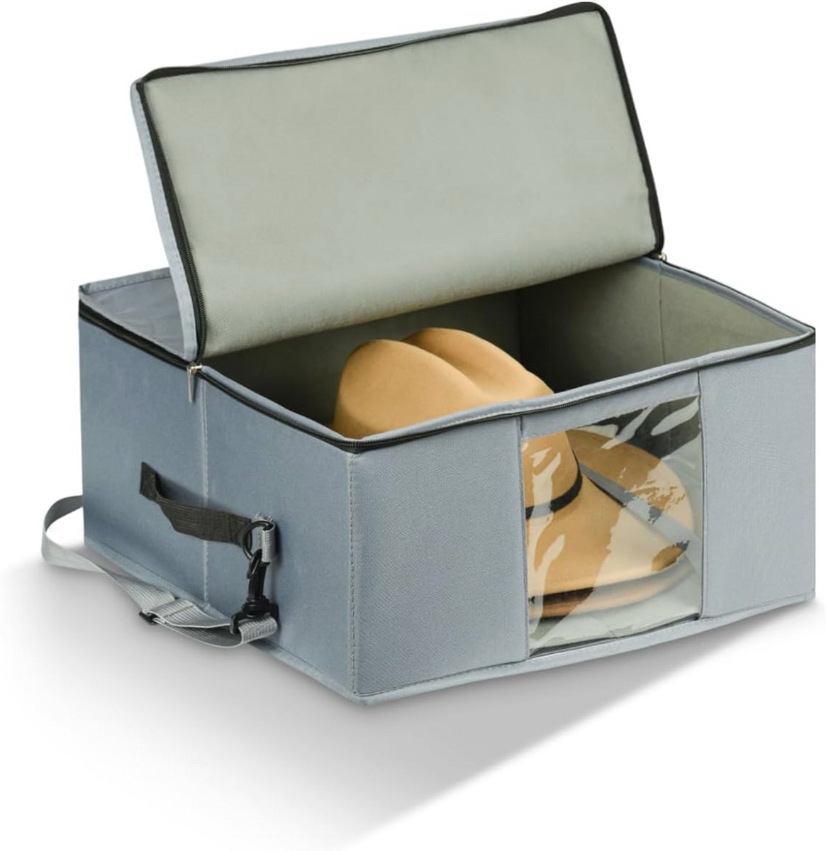 Stapelbare Hoed Organizer Tas - Opvouwbare Hoed Reisdoos voor Vrouwen en Mannen