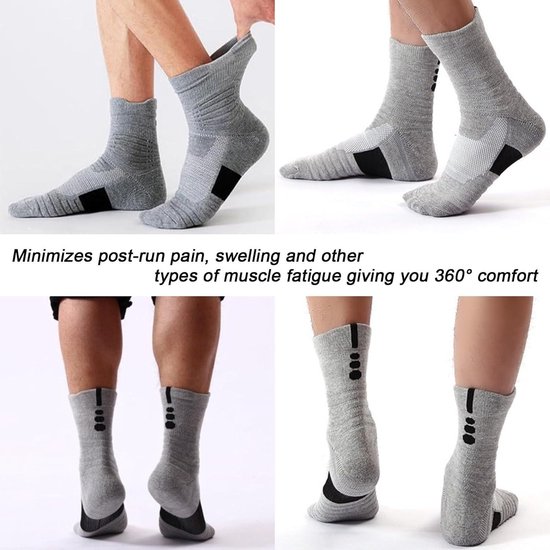 Allecta - Set van 6 paar heren sokken voor outdoor wandelen en recreatie van allecta — afbeelding 4