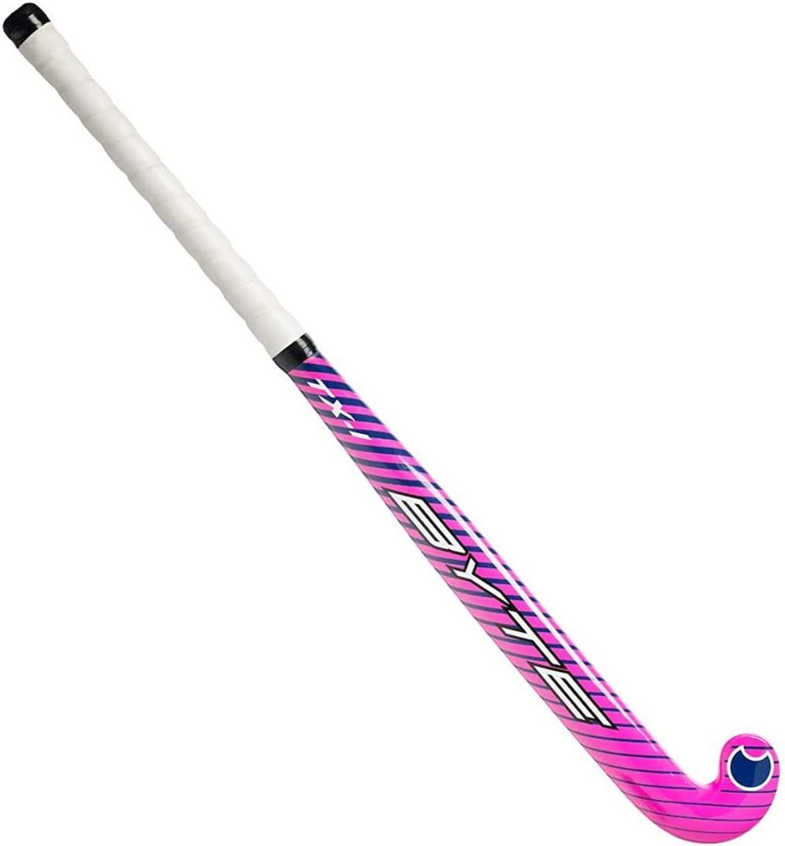 Byte TX Hockeystick PINK (34” LIGHT) – Lichtgewicht Mid-Bow Composiet Stick voor Jonge Spelers