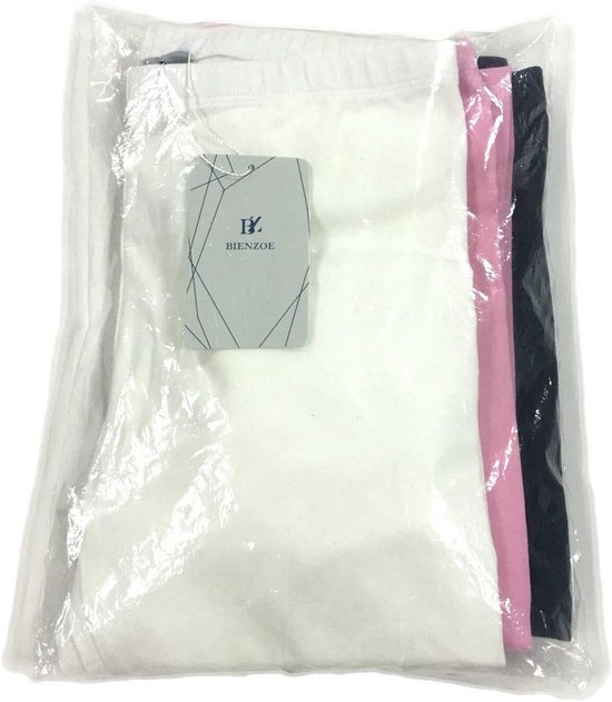 Set van 3 Zachte Katoenen Leggings voor Meisjes - Comfortabele Stretch Broek voor School en Dans — afbeelding 5