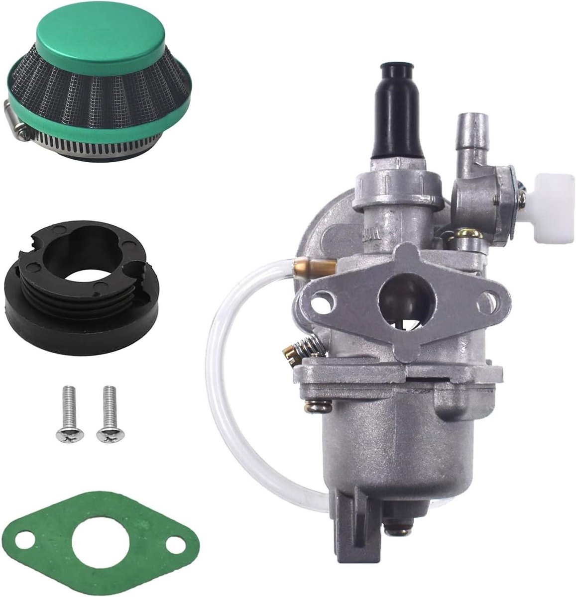 Allecta - Luchtfilter voor 2-takt Mini ATV Quad Dirt Pocket Bike (Groen)