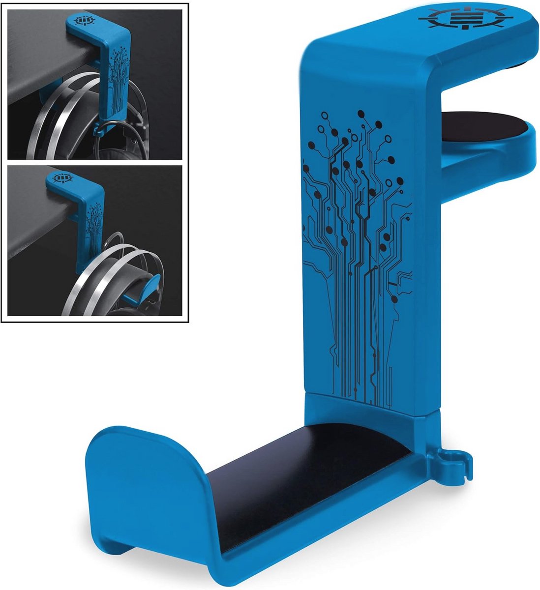 Hooftelefoon Hanger Onder Bureau met 360 Graden Rotatie in Diverse Kleuren