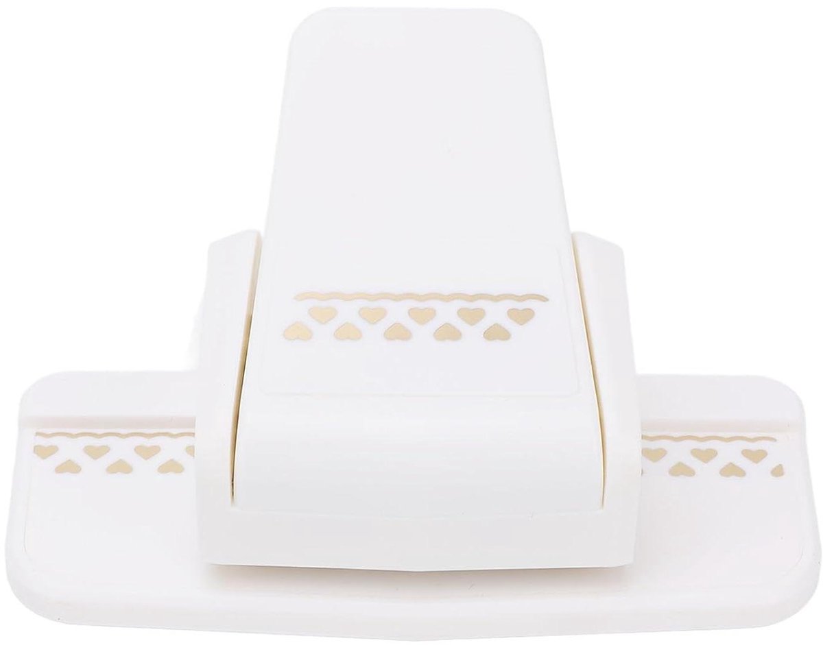 Allecta - Lace Edge Border Punch voor Papierambachten 120-220g - Creëer Prachtige Ambachten - Perforator Compact Formaat