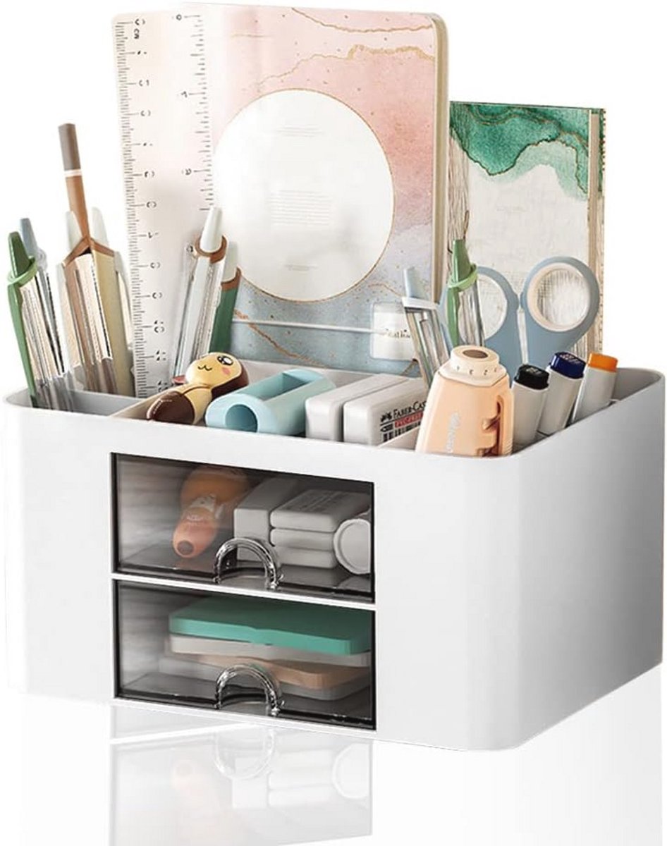 Multifunctionele Bureau-organizer met Lade en 7 Vakken